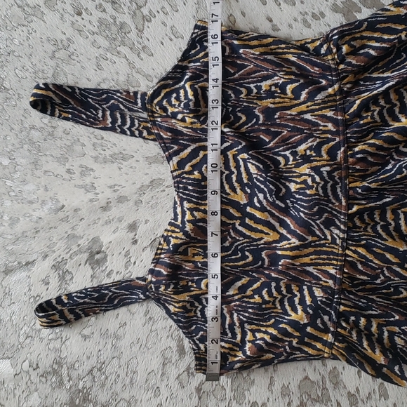 Anthropologie Jamie Peplum Tank Top SzM - Picture 3 of 7